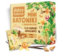 Baton DOBRA KALORIA, z nerkowc&oacute;w, sernik waniliowy, 6x17g, Przekąski, Artykuły spożywcze