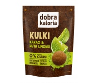 Kulki DOBRA KALORIA, kakao i nuta limonki, 65g, Przekąski, Artykuły spożywcze