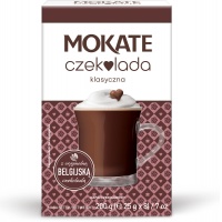 Czekolada MOKATE, klasyczna, w saszetkach, 8x25g, Przekąski, Artykuły spożywcze