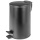 Kosz ze stopką DONAU HOME Modern, wolnoopadający, 3l, czarny