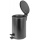 Kosz ze stopką DONAU HOME Modern, wolnoopadający, 3l, czarny