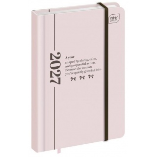 KALENDARZ KSIĄŻKOWY 2027 A6 192k.Mat+UV SIMPLICITY, Dzienne, Kalendarze