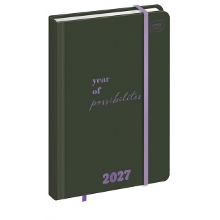 KALENDARZ KSIĄŻKOWY 2027 A6 192k.MET.POSSIBILITIES, Dzienne, Kalendarze