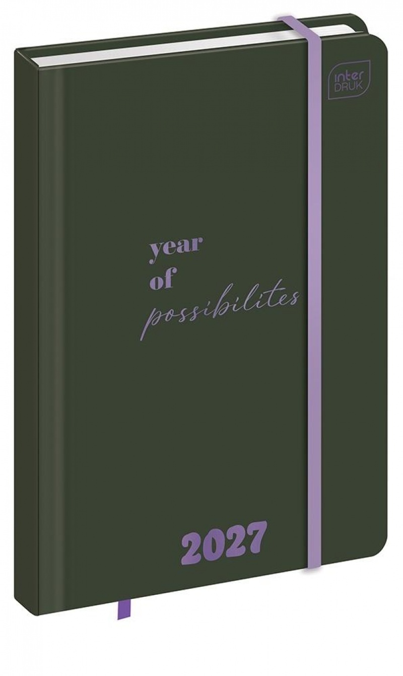 KALENDARZ KSIĄŻKOWY 2027 A6 192k.MET.POSSIBILITIES, Dzienne, Kalendarze