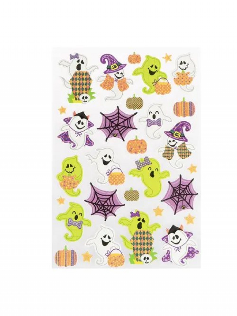 Naklejki halloweenowe duszki, Naklejki, Art. kreatywne