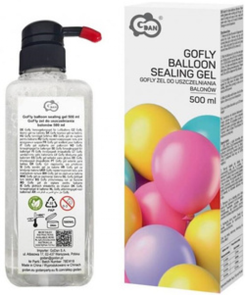 GoFly żel do uszczelniania balon&oacute;w, 500 ml., Balony, Art. na okazje i przyjęcia