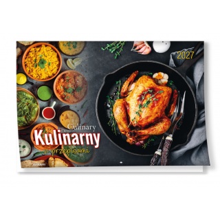 KALENDARZ ALBUMOWY KULINARNY 2027, Ścienne, Kalendarze