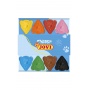Crayons for toddlers JOVI My First, wax, triangular, Teddy Bears, 8 pcs, assorted colors