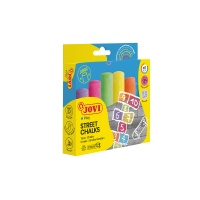 Sidewalk chalk JOVI, 6 pcs, assorted colors