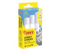 Sidewalk chalk JOVI, 3 pcs, white