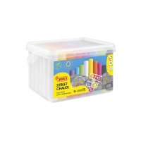 Sidewalk chalk JOVI, 48 pcs, assorted colors