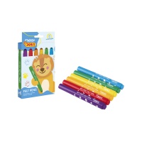 Markers JOVI My First, for toddlers, 6 pcs, assorted colors