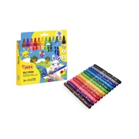 Markers JOVI, large, 12 pcs, assorted colors