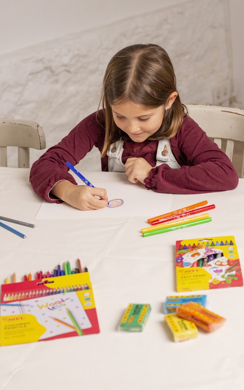 Markers JOVI, 12 pcs, assorted colors