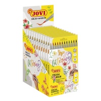 Brush Markers JOVI, brush tip, 12 pcs, assorted colors