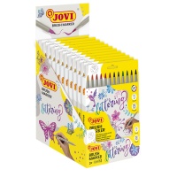 Brush Markers JOVI, brush tip, double-sided, 12 pcs, assorted colors