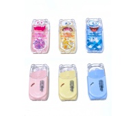 Correction tape KEYROAD Pastel, 5mmx5m, packaged on a display, assorted colors