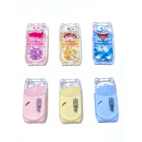 Correction tape KEYROAD Pastel, 5mmx5m, packaged on a display, assorted colors