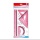 Zestaw geometryczny KEYROAD Glitter, 4 elem., 30cm, zawieszka, różowy