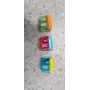 Temper&oacute;wka plastikowa KEYROAD, potr&oacute;jna, z pojemnikiem, blister, mix kolor&oacute;w, Temper&oacute;wki, Artykuły do pisania i korygowania