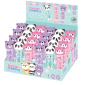 Glue stick KEYROAD Bounce Buddies, PVP, 9 g, packaged on a display, assorted colors