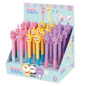 Eternal pencil KEYROAD Bounce Buddies, HB, packaged on a display, assorted colors