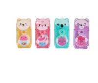 Correction tape KEYROAD Bounce Buddies, 5mmx5m, packaged on a display, assorted colors