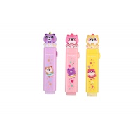 Eraser KEYROAD Bounce Buddies, 1+1, blister, assorted colors