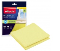 VILEDA ŚCIERKA ACTIFIBRE PRO DO SZKŁA I OKIEN, Akcesoria do sprzątania, Art. higieniczne i dozowniki