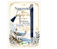 ZESTAW BRELOK I DŁUGOPIS Nauczycielka N10, Upominki, Art. dekoracyjne i prezentowe
