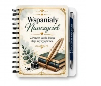 NOTES Z DŁUGOPISEM Wspaniały Nauczyciel N9