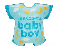 Balon foliowy Body chłopięce "Baby Boy", 48x50cm