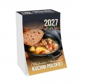 KALENDARZ ZDZIERAK VADEMECUM KUCHNI POLSKIEJ 2027, Ścienne, Kalendarze