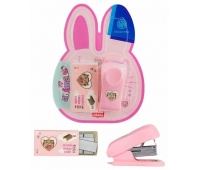 Mini zszywacz ASTRAPEN ANIMALS Kr&oacute;liczek + zszy..., Zszywacze, Galanteria biurowa
