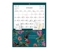 KALENDARZ ŚCIENNY Z KIESZ.23x31 GRANDIFLORA 2027, Ścienne, Kalendarze