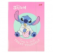 TECZKA Z GUMKĄ A4 STITCH mkmr, Teczki tekturowe, Organizacja dokument&oacute;w