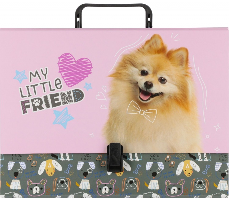 TECZKA Z RĄCZKĄ A4 XL MLF SWEET POMERANIAN mkmp, Teczki przestrzenne, Organizacja dokument&oacute;w