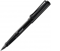 Pi&oacute;ro wieczne LAMY Safari 0B2 All Black, 6 kolorowych pierścieni, stal&oacute;wka F, czarne, Pi&oacute;ra, Artykuły do pisania i korygowania