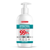 Antybakteryjne mydło w płynie CLEANHANDS, 300ml + 200ml, Mydła i dozowniki, Artykuły higieniczne i dozowniki
