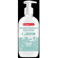 Kremowe mydło do rąk CLEANHANDS, 500ml, pralina i kokos