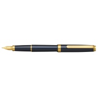 Pi&oacute;ro wieczne Platinum BISO Nebula Black F, w pudełku, czarne, Pi&oacute;ra, Artykuły do pisania i korygowania