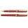 Pióro wieczne Platinum BISO Flame Red F, w pudełku, czerwone