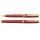 Pióro wieczne Platinum BISO Flame Red F, w pudełku, czerwone