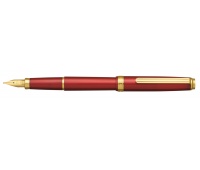 Pi&oacute;ro wieczne Platinum BISO Flame Red M, w pudełku, czerwone, Pi&oacute;ra, Artykuły do pisania i korygowania