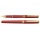 Pióro wieczne Platinum BISO Flame Red M, w pudełku, czerwone