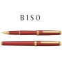 Pi&oacute;ro wieczne Platinum BISO Flame Red M, w pudełku, czerwone, Pi&oacute;ra, Artykuły do pisania i korygowania