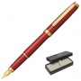 Pi&oacute;ro wieczne Platinum BISO Flame Red M, w pudełku, czerwone, Pi&oacute;ra, Artykuły do pisania i korygowania