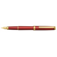 Pi&oacute;ro wieczne Platinum BISO Flame Red M, w pudełku, czerwone, Pi&oacute;ra, Artykuły do pisania i korygowania