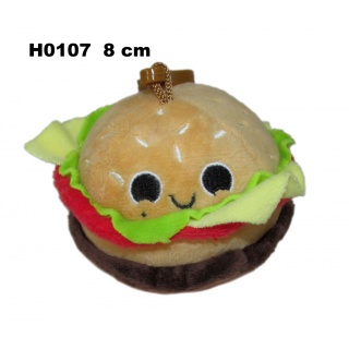 HAMBURGER BRELOK 8 CM 171085, Maskotki, Zabawki