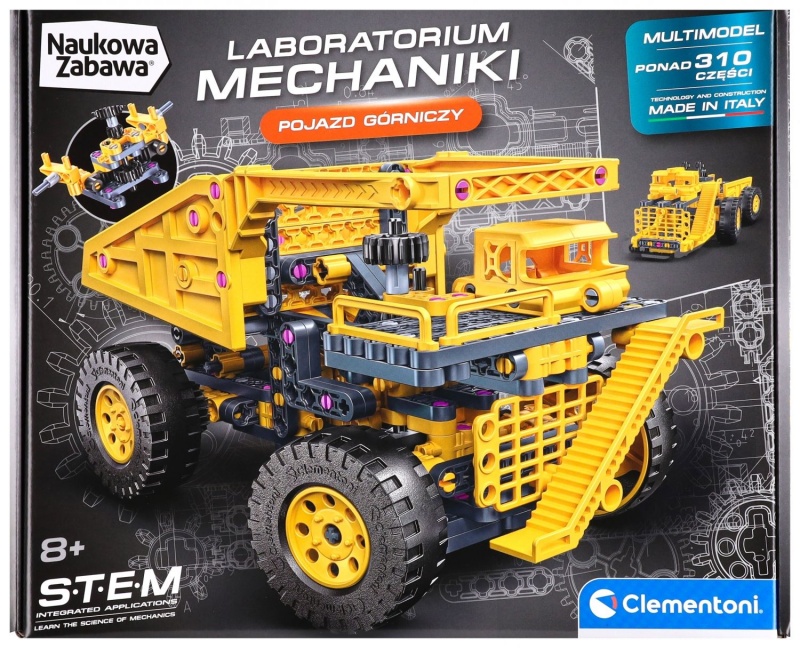LABORATORIUM MECHANIKI - POJAZD G&Oacute;RNICZY, Kreatywne, Zabawki